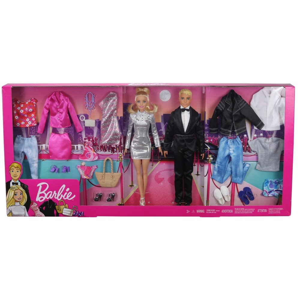 Barbie Fashion Set Barbie Ken a kolekce oblečení