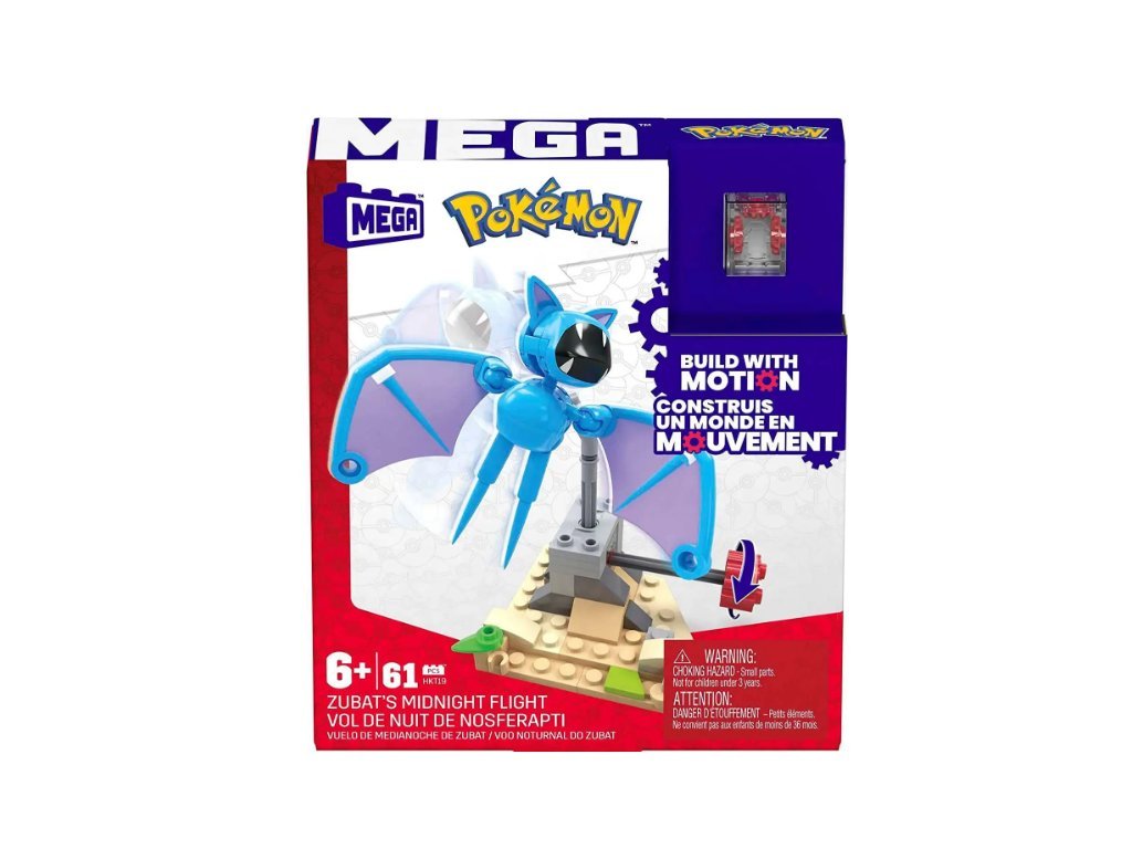 Mega Construx Pokémon Zubats Midnight Flight 11 cm