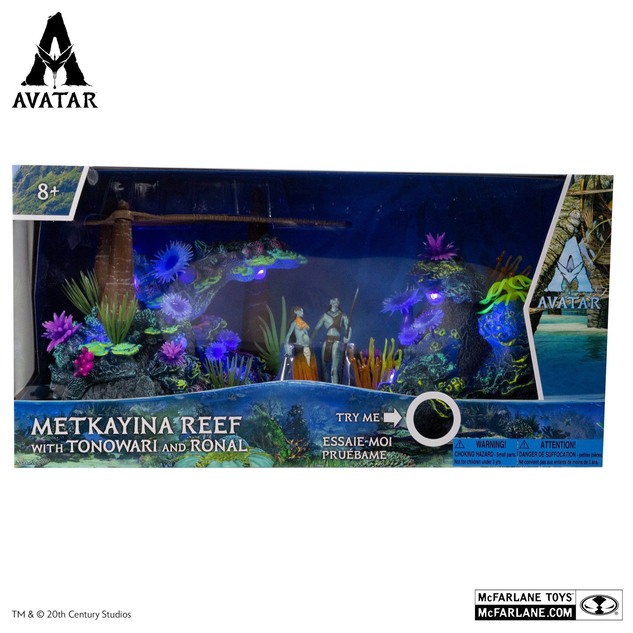 McFarlane Toys Avatar The Way of Water Metkayina Reef mit Tonowari und Ronal