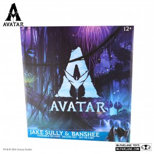 McFarlane Toys Avatar Jake Sully a Banshee 38 cm Deluxe Set