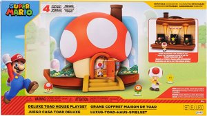Jakks Hrací sada Super Mario Nintendo Deluxe Toad House