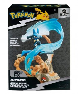 Jazwares Pokémon Select Lucario Deluxe 25th Anniversary svítící soška