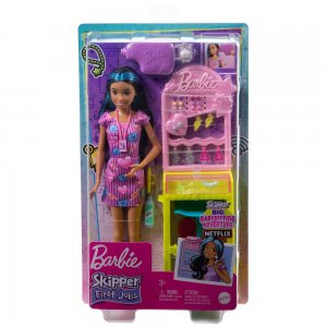 Barbie Skipper Sada pro první práci s piercingem v uchu