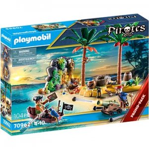 Playmobil 70962 Pirátský ostrov pokladů s kostlivcem