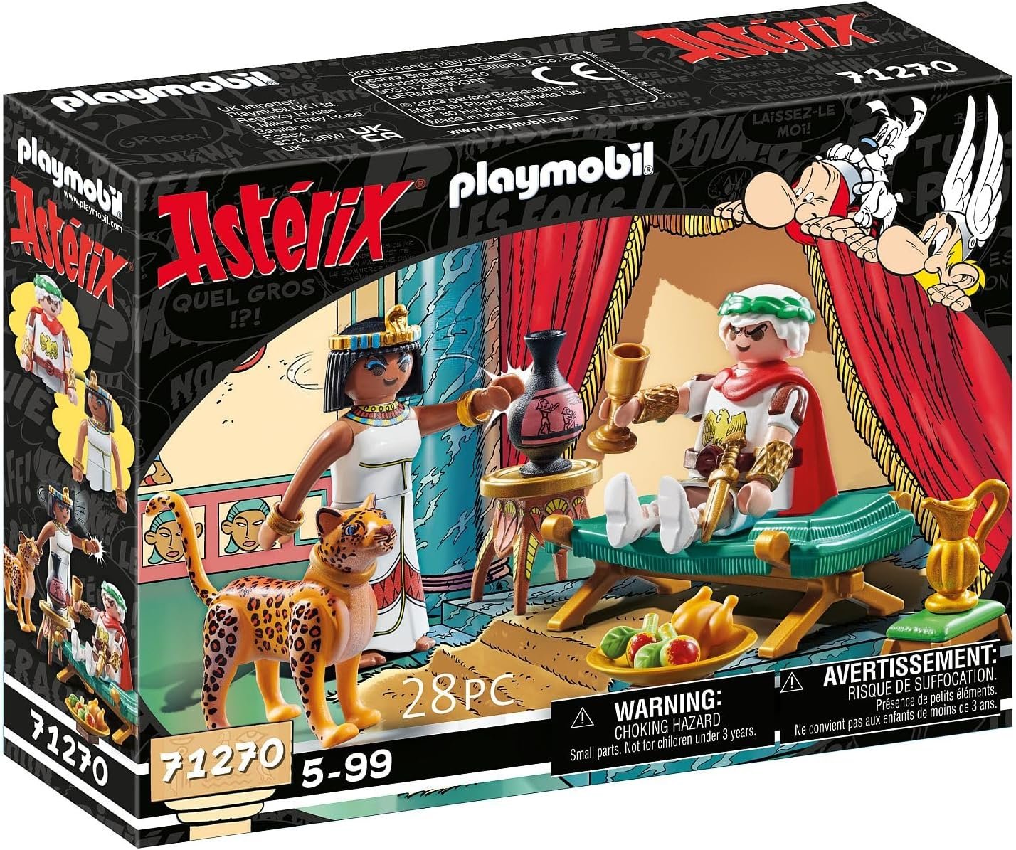PLAYMOBIL 71270 Asterix: Cäsar Kleopatra