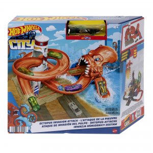 Mattel Hot Wheels City Octopus Invasion Attack