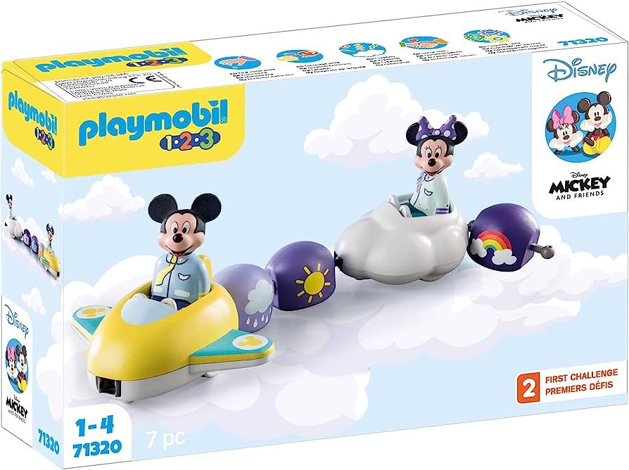 Playmobil 71320 1.2.3 & Disney: Mickey und Minnies Flug in den Wolken