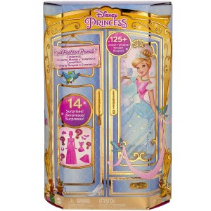 Disney Princess Panenka s královskými šaty a doplňky - Popelka