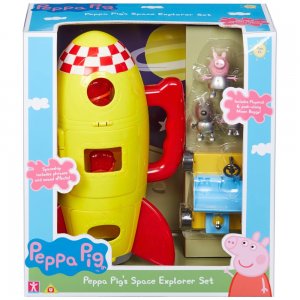 Hasbro Peppa Pig Elektronická Raketa se 3 figurkami a autem