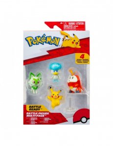 Jazwares Pokémon Fuecoco Quaxly Sprigatito Pikachu